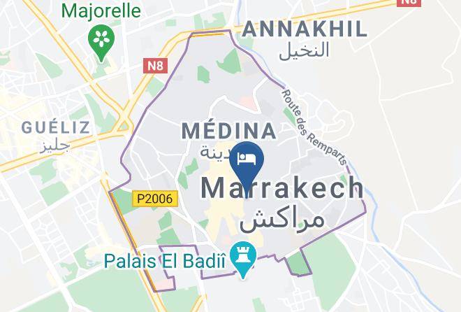 Marrakesh - Riad Sardinas & Chili Maps