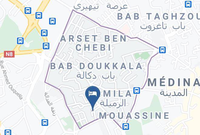 Marrakesh - Riad Serendip Maps