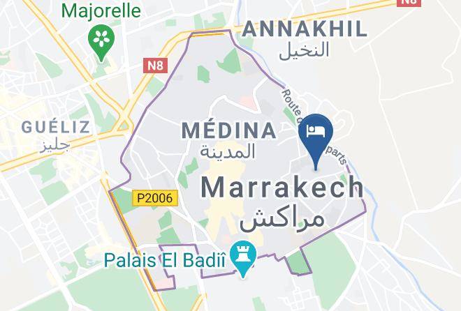 Marrakesh - Riad Shaden Maps