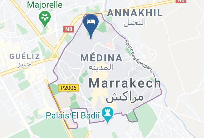 Marrakesh - Riad Shama Maps