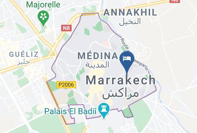 Marrakesh - Riad Sidi Ayoub Maps