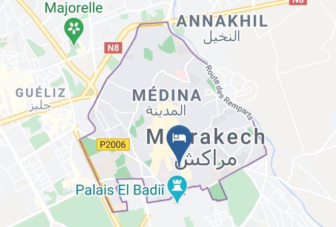 Marrakesh - Riad Siwan Maps