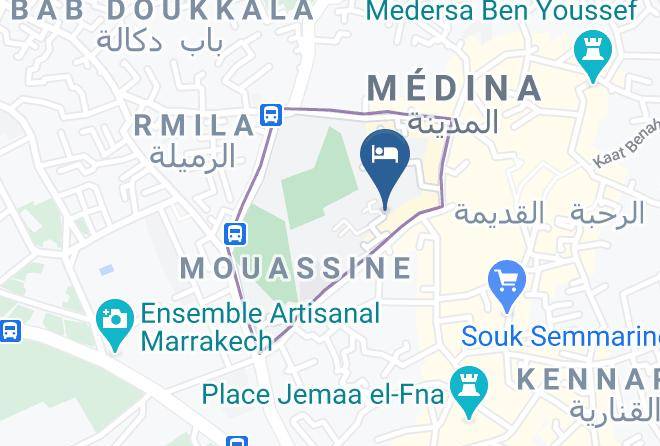 Marrakesh - Riad Snan13 Maps