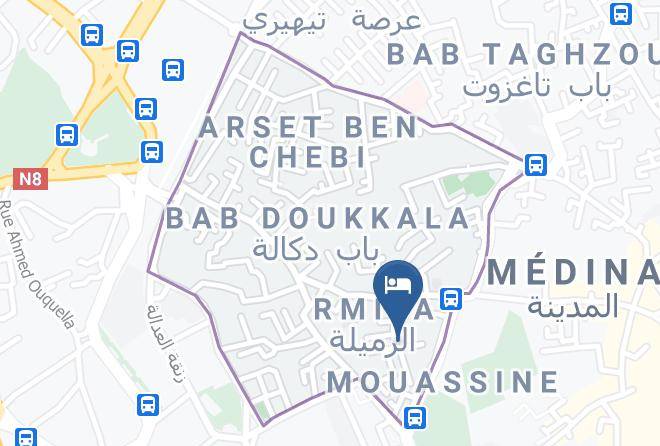 Marrakesh - Riad Sofia Maps