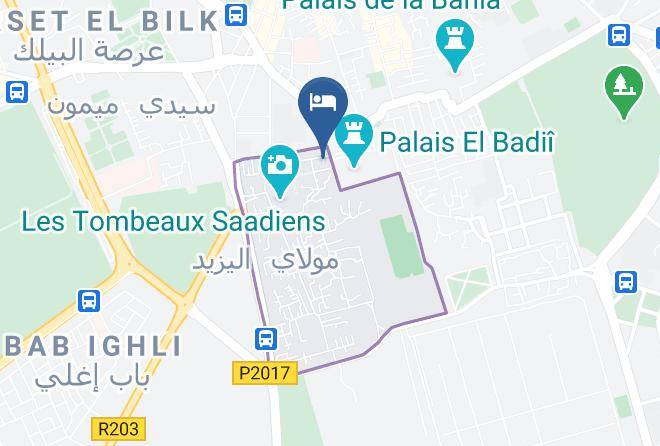 Marrakesh - Riad Soleil Maps
