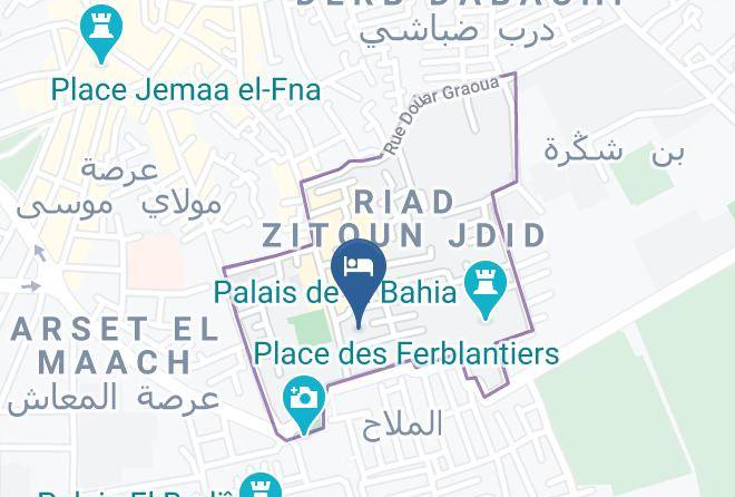 Marrakesh - Riad Soumia Maps