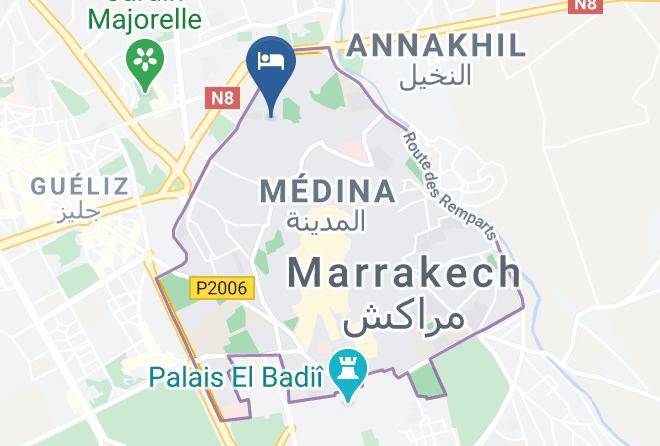 Marrakesh - Riad & Spa Dar Nimbus Maps