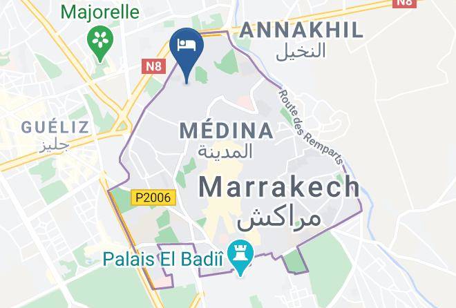 Marrakesh - Riad Sun Of Kech Maps