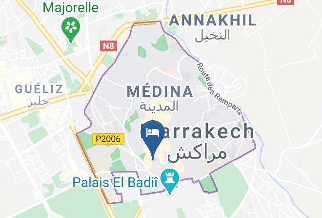 Marrakesh - Riad Taghazoute Maps