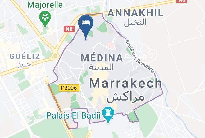 Marrakesh - Riad Tajpa Maps