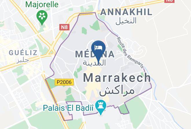 Marrakesh - Riad Talaa12 Maps