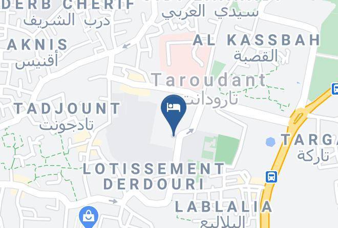 Souss Massa Draa - Riad Taroudant Des Palmiers Maps