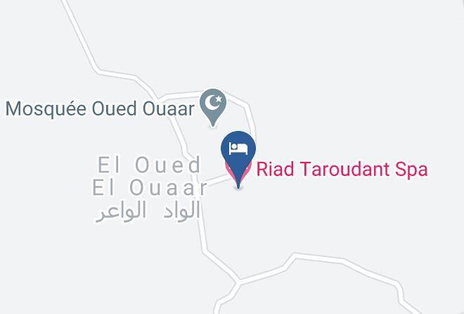 Riad Taroudant Spa Carte - Souss Massa Draa