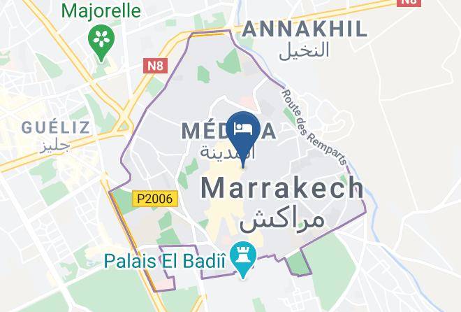 Marrakesh - Riad Tasneem Maps