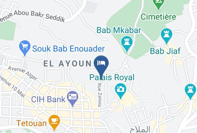 Tetouan - Riad Tetuania Maps