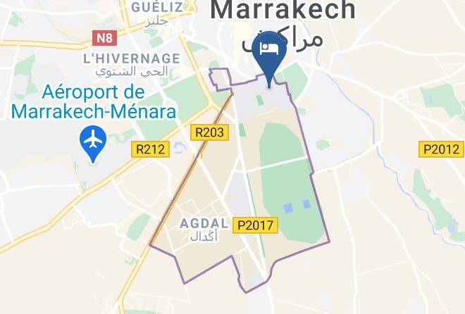 Marrakesh - Riad Thami Maps