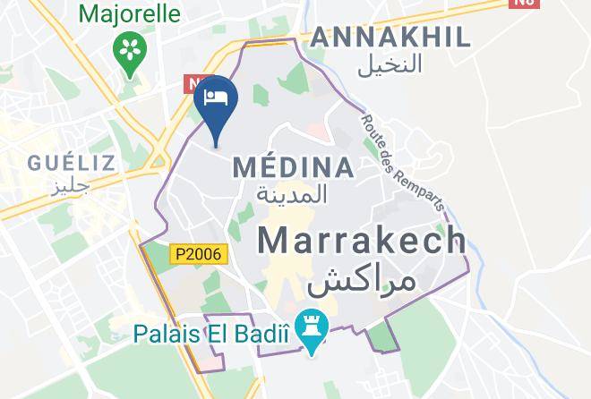 Marrakesh - Riad Tifor Maps