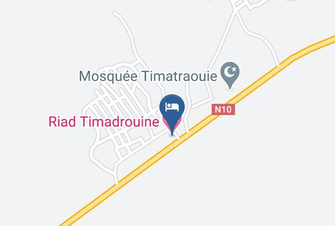 Meknes Tafilalet - Riad Timadrouine Maps