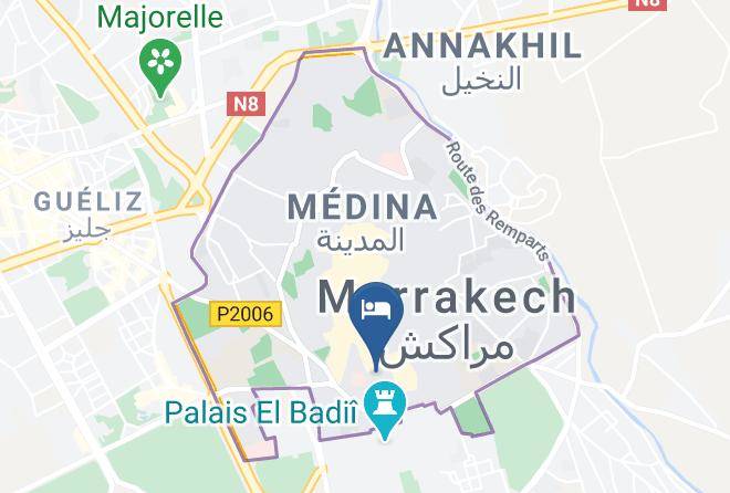 Marrakesh - Riad Tizgui Maps