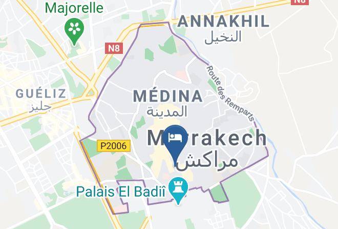 Marrakesh - Riad Todra Maps