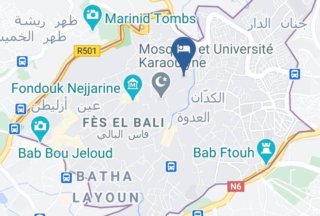 Fez - Riad Touareg Fez Maps