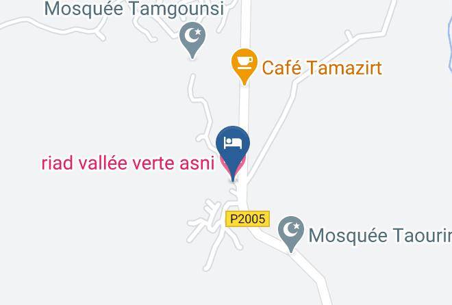 Marrakesh Tensift El Haouz - Riad Vallee Verte Asni Maps