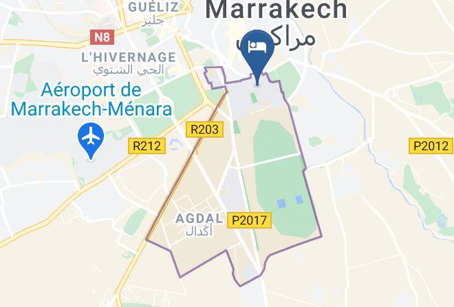 Marrakesh - Riad Viewpoint Maps