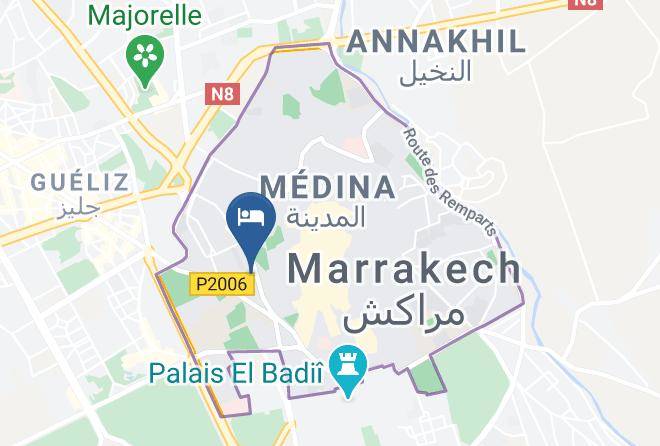 Marrakesh - Riad Wow Maps