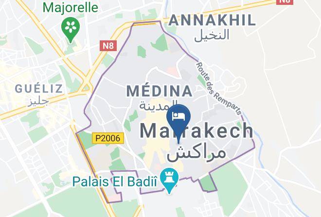 Marrakesh - Riad Yamina Maps