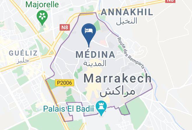 Marrakesh - Riad Yasmine Maps