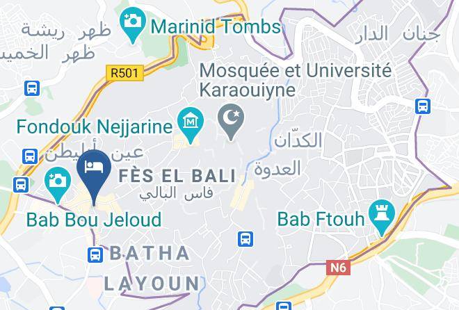 Fez - Riad Youssef Fes Maps
