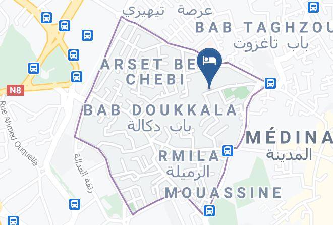 Marrakesh - Riad Zahir Maps