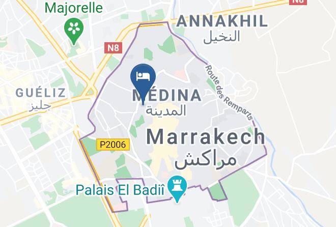 Marrakesh - Riad Zalia Maps