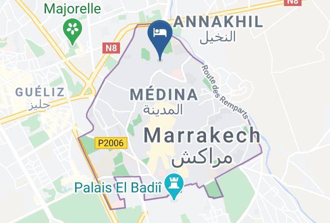 Marrakesh - Riad Zaouia 44 Maps