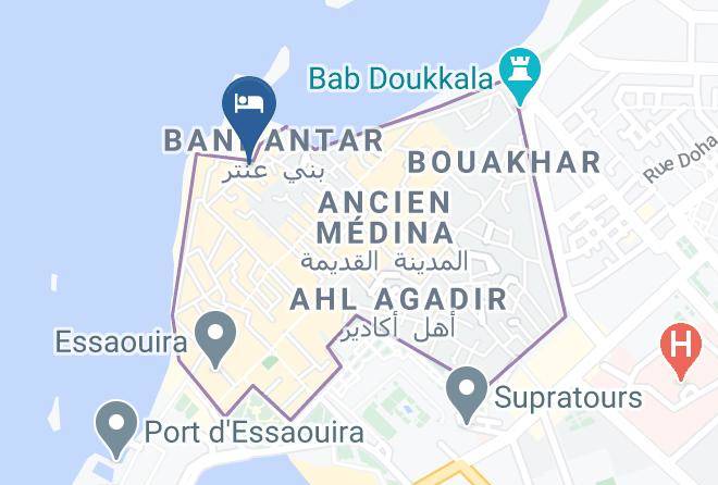 Essaouira - Riad Zawia Maps