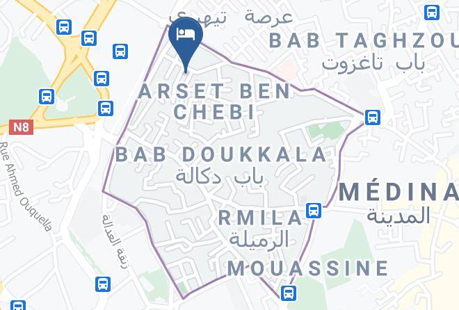 Marrakesh - Riad Zayane Maps