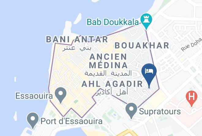 Essaouira - Riad Zelaka Essaouira Maps