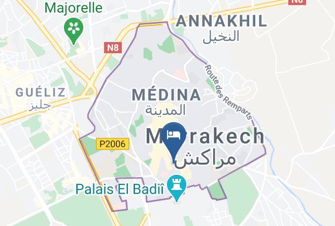 Marrakesh - Riad Zinoun & Spa Maps