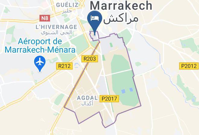 Marrakesh - Riad Ain Marrakech Maps