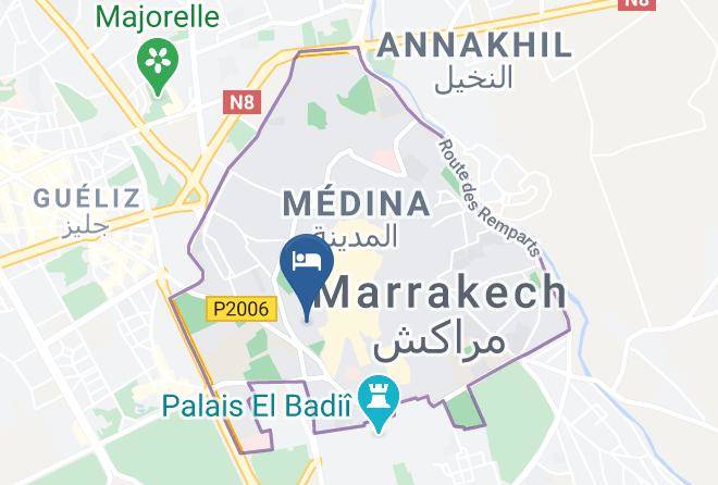 Marrakesh - Riad Bb Marrakech Maps
