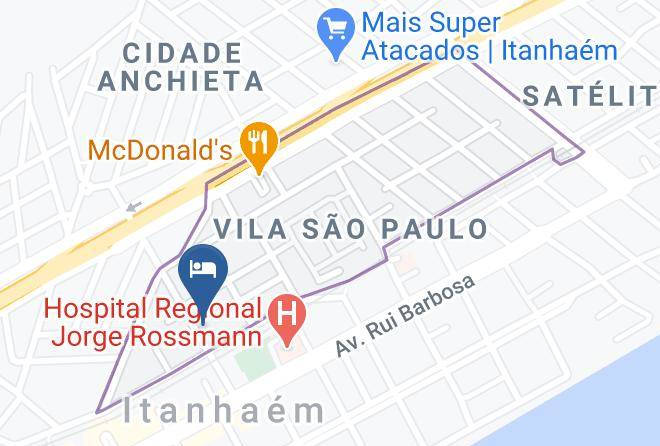 Itanhaem - Rial Hotel Maps