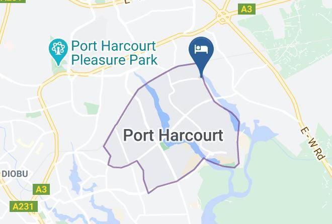 Port Harcourt - Riana Star Hotel Maps
