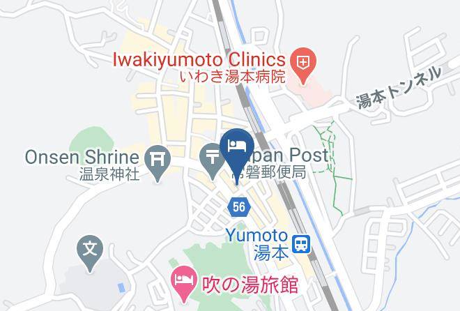 Iwaki City - Rib Max Yumoto Hotel Maps