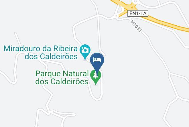 Nordeste - Ribeira Dos Caldeiroes Alojamento Turistico Maps