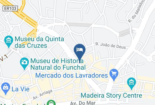 Funchal - Ribeira Funchal Center Maps