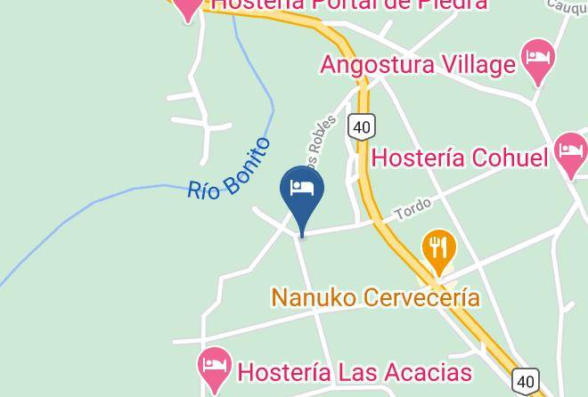 Villa La Angostura - Ribera Del Bonito Maps