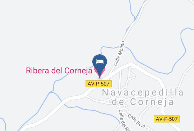 Avila - Ribera Del Corneja Maps
