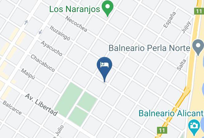 General Pueyrredon Partido - Ribera Sur Hotel Mar Del Plata Maps