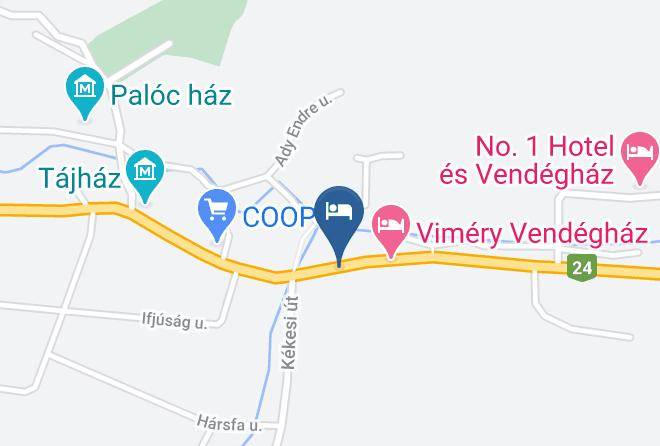 Parad - Ribizli Vintage Vendeghaz Maps