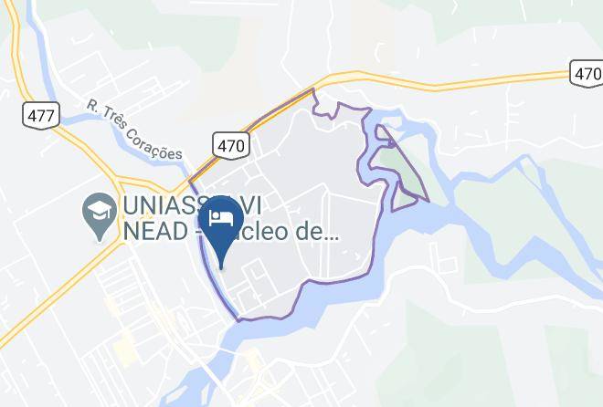 Indaial - Ricardo Hotel Maps